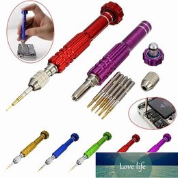 5 in 1 Precision Torx Screwdriver Cellphone Watch Repair Mixed magnet Set Tool Kit New