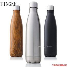 350/500/750/1000 Ml BPA-free Thermos Double-layer Insulation Vacuum Bottle Stainless Steel Water Sports 211122