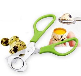 Quail Bird Eggs Stainless Steel Scissors Tools Shell Cutter Opener Kitchen Use