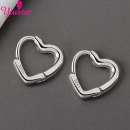 Stud Minimalist Gold Safety Pin Earrings Metal Big Circle Geometric Heart-Shaped Women Girls Wedding Party Jewelry 2021