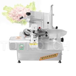 Automatic Frozen Meat Mincer Beef Lamb Roll Machine Electric flesh Slicer 0-6mm