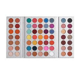 Faced Pro 63 Colours Eyeshadow Palette, Highly Pigmented Matte Shimmer Make Up Eyeshadow Palette Pigmented Eye Shadow Powder Natural Colours Long Lasting Waterproof