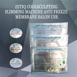 Accessories & Parts Anti Freezing Membranes For Cryolipolysis Machine 50Pcs Lot Antifreeze Membrane Dhl 0.6G Bag 28X28Cm Cryo Therapy Pads