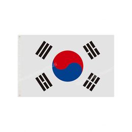 Korea Flags National Polyester Banner Flying 90 x 150cm 3 * 5ft Flag All Over The W orld Worldwide Outdoor can be Customised