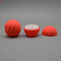 7g Ball Shape Empty Cosmetic Container Creative Cute Lip Balm Tube Portable Rouge Bottle 4 Colours For Choice 240pcs/lotgood qty
