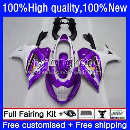 Bodywork For SUZUKI Purple white KATANA GSX 650F GSXF 650 2008 2009 2010 2011 2012 2013 2014 29No.97 GSXF-650 GSXF650 GSX-650F 08-14 GSX650F 08 09 10 11 12 13 14 Fairings