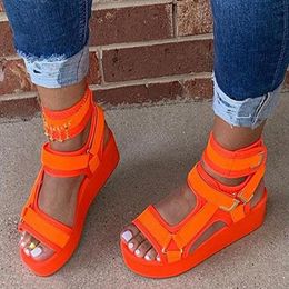 2021 sandali con plateau scarpe da donna estate tacchi alti scarpe casual da donna moda sandali alti
