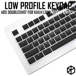 choc set kailh swtich abs doubleshot ultra thin keycap low profile white brown red