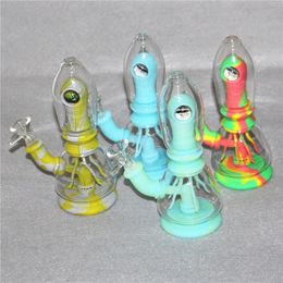 Hookahs Silicone Bongs Percolators Dab Rig Glass Bowl Smoke Hand Pipes Quartz Terp Slurper Banger Nail Bubble Carb Caps