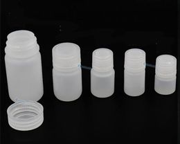 Storage Bottles & Jars 10 Pcs / Lot Empty Plastic Sample Vial 5ml 10ml 15ml 30ml 60ml Bottle Tube Lab Counting With Screw Cap Container Whit