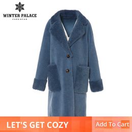 冬W0menのW00L C0ATロングスーツカラー30％W00L Winter Warm Classic Style Fur C0AT W00L BLEND複数C T191118