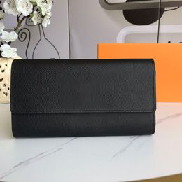 Designers Wallets Men Women Leather Clutch Bags High Quality Luxurys Fashion flowers coin Purse Zipper Pocket Card holder