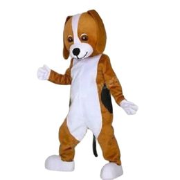 Halloween Dog Mascot Costume Top Quality Cartoon theme character Carnival Unisex Adults Size Christmas Fancy Party Dress