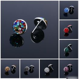 2021 Pretty Earrings for women rhinestone crystal party boho earrings channel Stud Earrings
