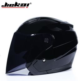 vintage Dual lens Helmet Motorcycle Open Face Capacete Motocicleta Cascos Para Moto Racing helmets