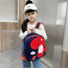 Boy Cartoon Animal Backpack Children Cute Toddler Kid Girl Nursery kindergarten School Bag 211025