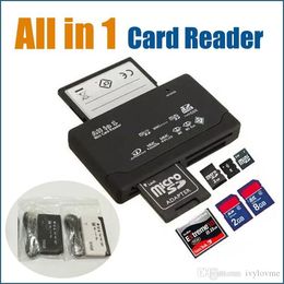 All-in-1 Portable All In One Mini Card Reader Multi In 1 USB 2.0 Memory Card Reader DHL Highest Quality on DHgate