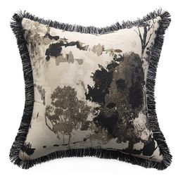 Cushion/Decorative Pillow Scenic Black White Printed Cushion Cover Pillowcase Decorative Living Room Pillows Home Decor