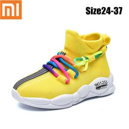 Xiaomi Children Casual Shoes Toddler Infant Kids Baby Girls Boys Mesh Soft Sole Sport Shoes Sneakers Anti-slip Baby Shoes G1025