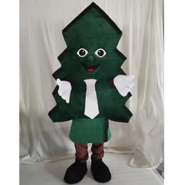 Halloween Christmas tree Mascot Costume High Quality Customize Cartoon Green plant Plush Anime theme character Adult Size Christmas Carnival fancy dress