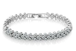 2021 New Fashion Roman Style Woman Bracelet Wristband Crystal Bracelets Gifts Jewelry Accessories Fantastic Wristlet Trinket Pendant