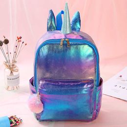 Children Small Backpack Purse Cute Leather School Bags for Kid Girls School Backpack Bookbag Bag X0529