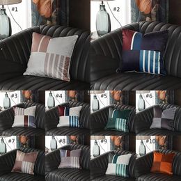 new Letter Pillow Case Office Living Room Sofa Decorative Cushion Covers Designer Pillowcase 45*45cm 10 Style EWE5440