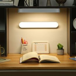 Table Lamps Desk Lamp Study Lights USB Rechargeable Dimmable Touch Magnetic Strip For Bedroom Reading Light Led