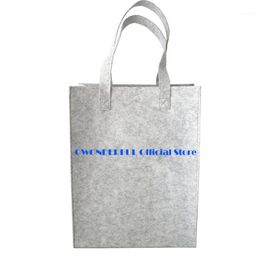 Gift Wrap Wholesales Felt Bags Polyester Cloth Presents Packaging Tote Bag Custom Goody On Shoulder Event Favours Promotional Ads