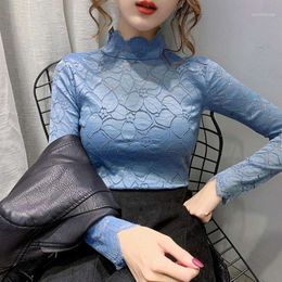 blusas cuello tortuga elegantes