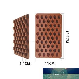 55 Cavity Mini Coffee Beans Chocolate Sugar Candy Mould Mould Cake Fondantcake Decoration DIY Mould Baking Tool