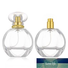50ML Premium Empty Spray Perfume Bottle Crystal Glass Perfume Bottle portable Travel Dispenser Fragrance Cosmetics Customized LOGO Factory price expert design