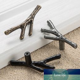 Alloy Branch Shape Handles For Drawers Creative Nordic Vintage Furniture Handle Cabinet Knob Hardware Desk Accessory