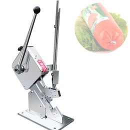 Supermarket Sausage packing and sealing machine U Ham sausage dotter Hand sausage clipping tying Machine Edible fungus deduction