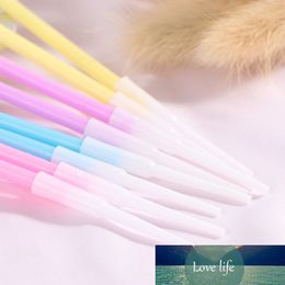 6PCS golden long pencil cake candle safe flames kids birthday party wedding cake candle home decoration