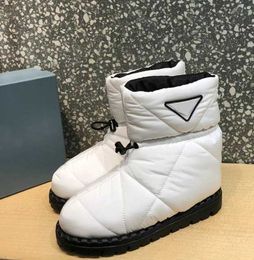 2021 stivali da donna da uomo di alta qualità moda mimetica tessuto impermeabile spazio cotone stivale caldo invernale scarpe da neve con fondo piatto morbide e confortevoli taglia 35-45