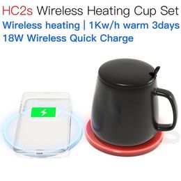 JAKCOM HC2S Wireless Heating Cup Set New Product of Wireless Chargers as phone holder 3 in 1 car charger induction charger