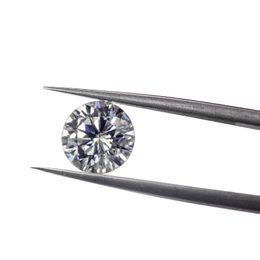 Moissanite D Colour 2ct 8mm VVS1 Gra Certified Lab Diamond Loose Gemstones for Jewellery Whole Suppliers Original Gems