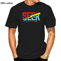 Men's T-Shirts 2021 Colourful Seek Discomfort Merchandise T Shirt Chess Records Resident Gift