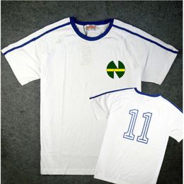 New arrival Fashion Captain Tsubasa Taro Misaki /Ozora Tsubasa Japanese Anime funny football t shirt men women Cosplay Costumes