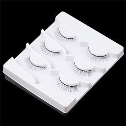 Ultra Wispy False Eyelash in Bulk Natural Faux 3d Mink Eyelashes Soft Wispies Light Volume Short Lash Extension Reusable Cruelty Free Cross Eye Lashes