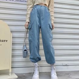 Warm Corduroy Pants Harem Pants Autumn Winter Women Pants Button Waist Casual Pink Trousers Streetwear Femme 2020 Plus Size Q0801