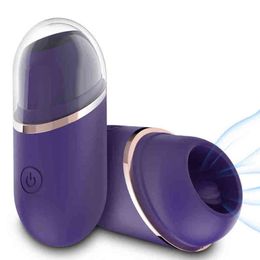 Nxy Sex Vibrators Tongue Oral Licking Toys for Women 9 Speeds Clitoris Stimulator Dildo Vibrator Nipple Massage Adult Breast Enlarge 1209