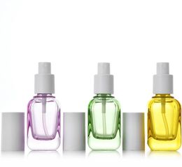 Color refined oil bottle 10ml glass spray bottle cosmetics bottles 20ml40ml can be customized emulsion bottles