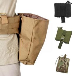 Outdoor Bags Tactical Recycle Pouch Portable Folding Recovery Storage Equipment Hunting Bag Military V3C2