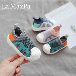 Size 21-30 Baby Girls Boys Sport Running Shoes Light Casual Shoes Infant Soft Bottom Sport Shoes Children Kids Outdoor Sneakers G1025