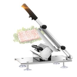 Kitchen Tools Meat Slicing Machine Alloy Stainless Steel Household Manual Thickness Adjustable Meat and Vegetables Slicer