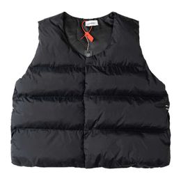 Мужчины South Suckyurself BP Puffer Vest Fashion Brand High Street Vest Winter Теплая куртка с хлопчатобумами