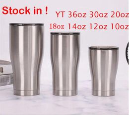 Stock in 36oz 30oz 20oz 14oz 12oz 10oz Stainless Steel tumbler Mug Vacuum Insulated wine cup 36 30 20 14 12 10 oz WLL