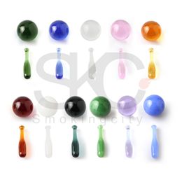 High quality OD 20mm Glass Base Terp Slurper Smoking Set Colorfull selected for Quartz Banger Nail Water Pipes Dab Rig